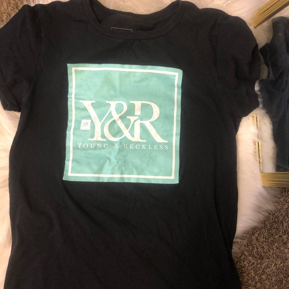 Young and reckless graphic tee